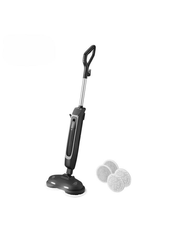 DSB Spin Steam Mop 1500W Powerful Steam Cleaner Double Rotating Pads 360 Degree Deep Cleaning 400ml Water Tank LED Light Self Propelled Floor Cleaner - Image 1